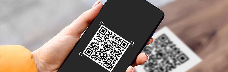 Снимка на сканиране на QR код