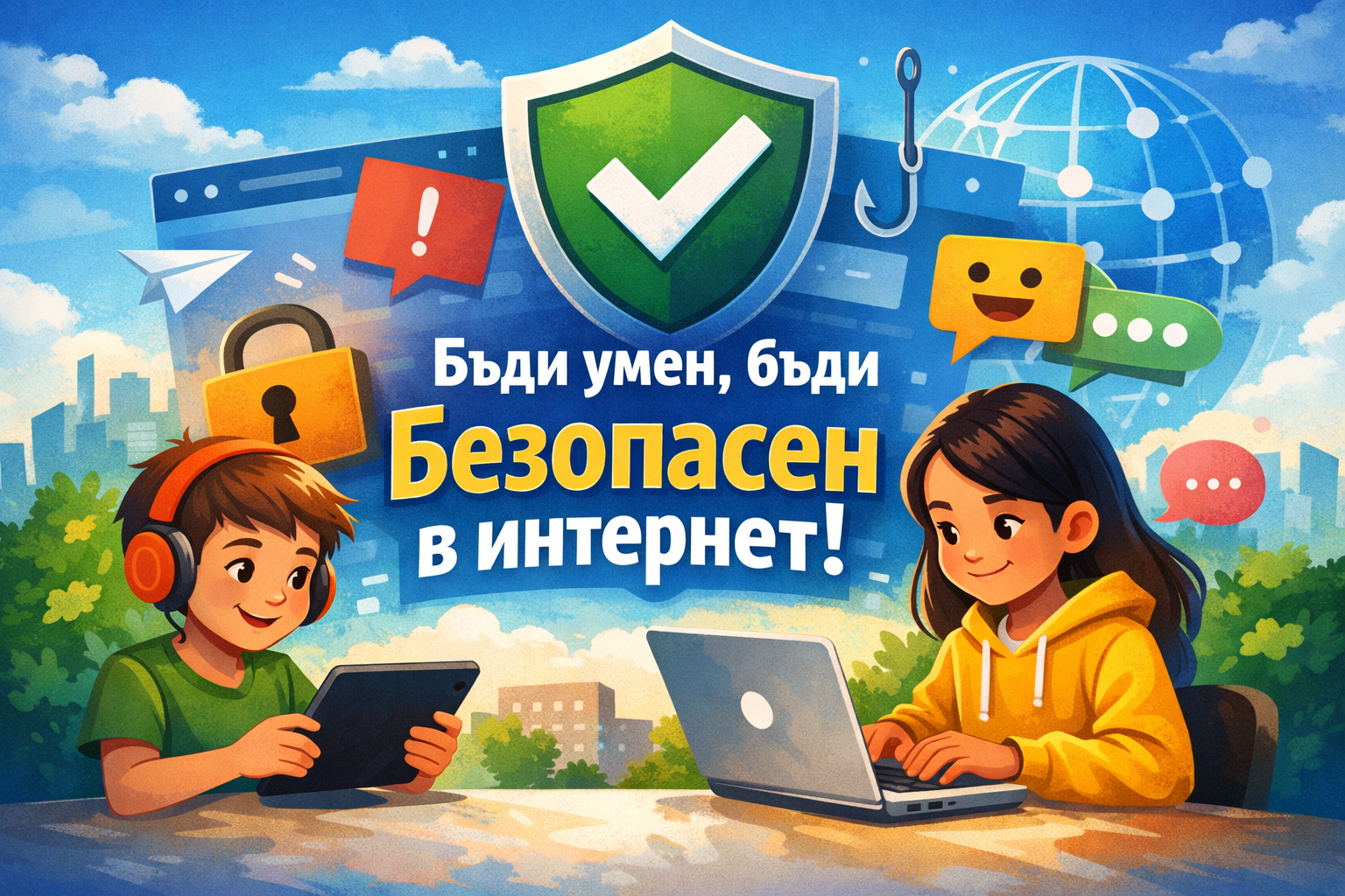 Бъди умен, бъди безопасен в интернет